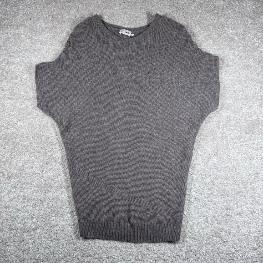 R LABEL 100%‎ Wool Dolman Sleeve Sweater Top Size S/M  Womens